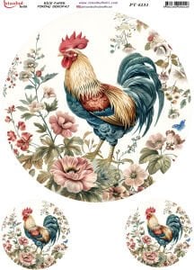 Pirinç Dekopaj Kağıdı 30x42cm PT-4231