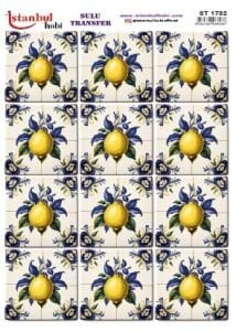Sulu Transfer Kağıdı 25x35cm ST-1732