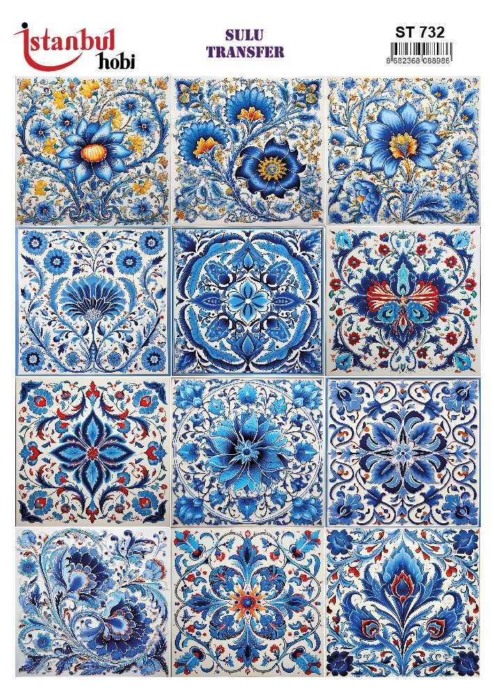 Sulu Transfer Kağıdı 25x35cm ST-732