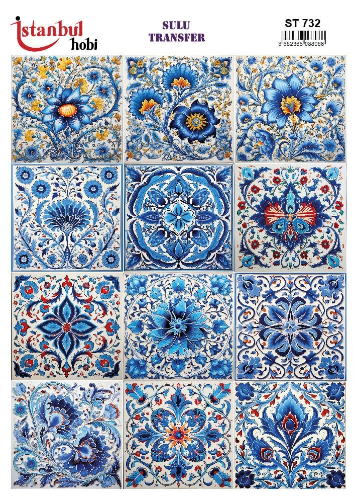 Sulu Transfer Kağıdı 25x35cm ST-732
