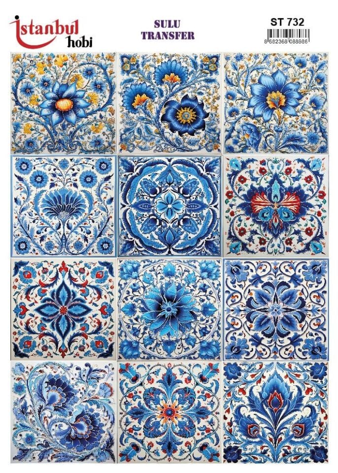 Sulu Transfer Kağıdı 25x35cm ST-732