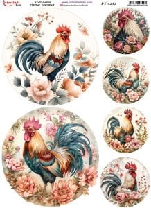 Pirinç Dekopaj Kağıdı 30x42cm PT-4232