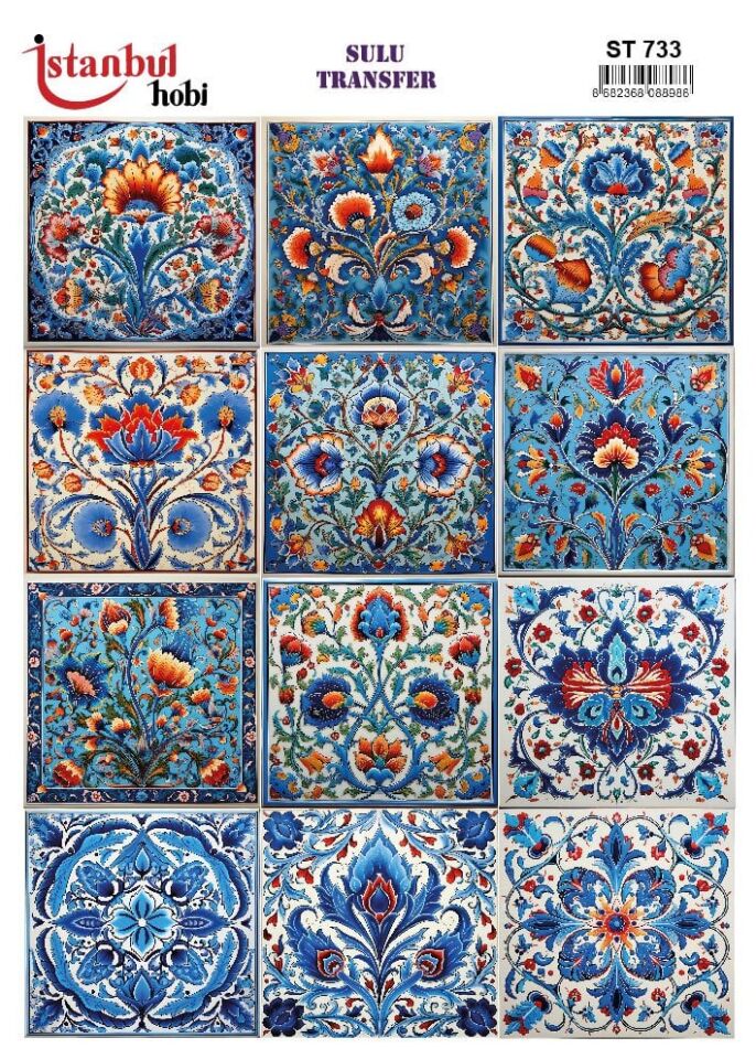 Sulu Transfer Kağıdı 25x35cm ST-733