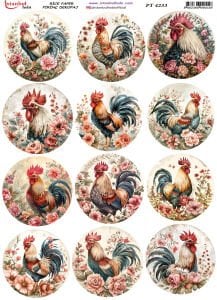 Pirinç Dekopaj Kağıdı 30x42cm PT-4233