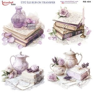 Ütü İle Rub On Transfer 30x30cm RB404