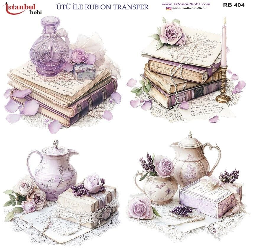 Ütü İle Rub On Transfer 30x30cm RB404