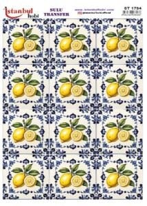 Sulu Transfer Kağıdı 25x35cm ST-1734