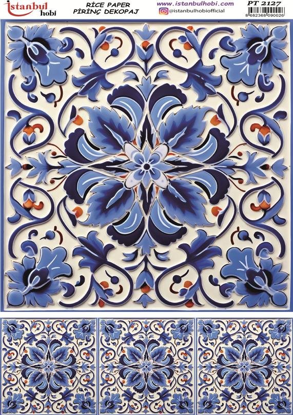 Pirinç Dekopaj Kağıdı 30x42cm PT-2127