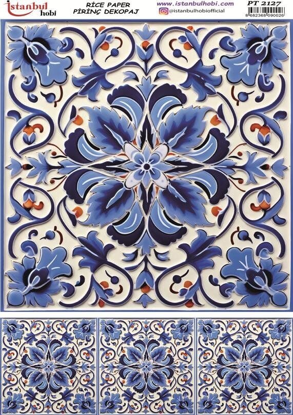 Pirinç Dekopaj Kağıdı 30x42cm PT-2127