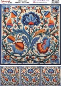 Pirinç Dekopaj Kağıdı 30x42cm PT-2128