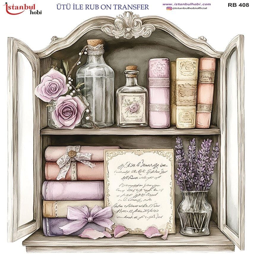 Ütü İle Rub On Transfer 30x30cm RB408