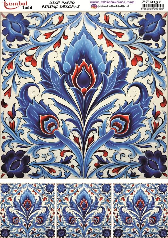 Pirinç Dekopaj Kağıdı 30x42cm PT-2131
