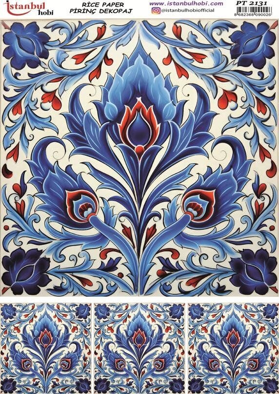 Pirinç Dekopaj Kağıdı 30x42cm PT-2131