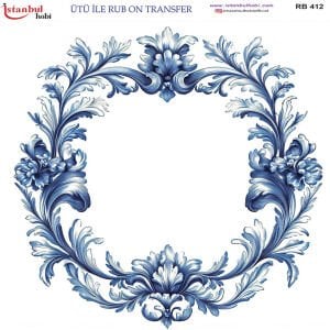 Ütü İle Rub On Transfer 30x30cm RB412