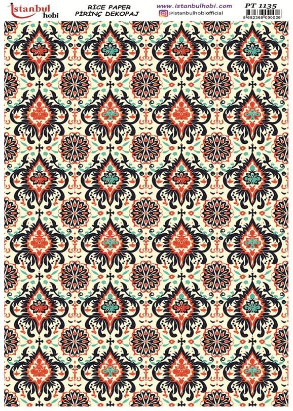 Pirinç Dekopaj Kağıdı 30x42cm PT-1135