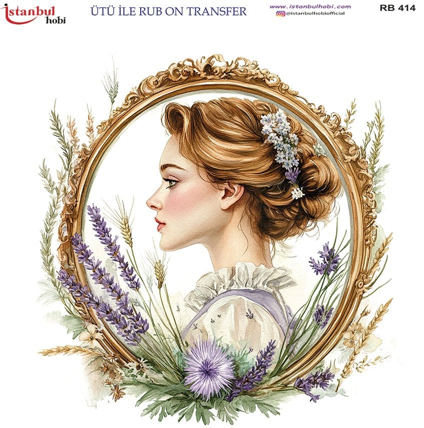 Ütü İle Rub On Transfer 30x30cm RB414