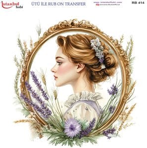 Ütü İle Rub On Transfer 30x30cm RB414