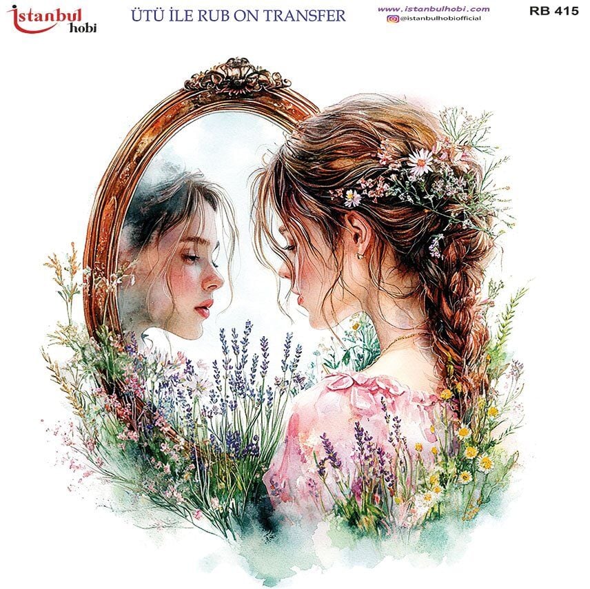 Ütü İle Rub On Transfer 30x30cm RB415