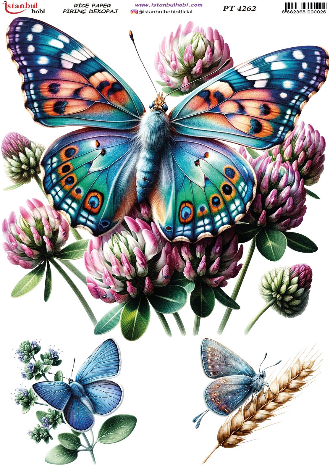 Pirinç Dekopaj Kağıdı 30x42cm PT-4262