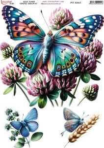 Pirinç Dekopaj Kağıdı 30x42cm PT-4262