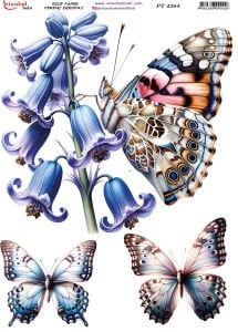 Pirinç Dekopaj Kağıdı 30x42cm PT-4264