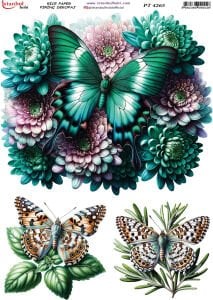 Pirinç Dekopaj Kağıdı 30x42cm PT-4265