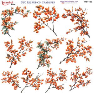 Ütü İle Rub On Transfer 30x30cm RB420