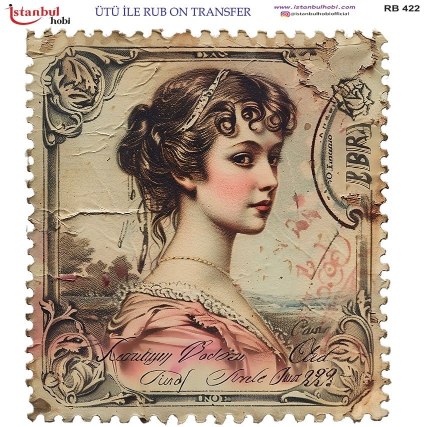 Ütü İle Rub On Transfer 30x30cm RB422