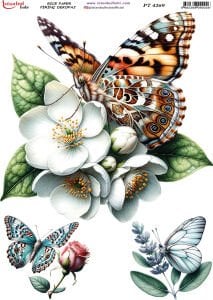 Pirinç Dekopaj Kağıdı 30x42cm PT-4269