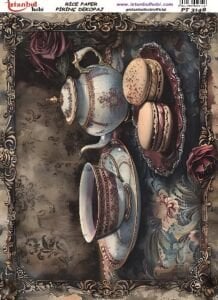 Pirinç Dekopaj Kağıdı 30x42cm PT-3148