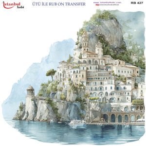 Ütü İle Rub On Transfer 30x30cm RB427