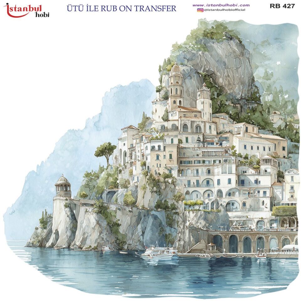 Ütü İle Rub On Transfer 30x30cm RB427