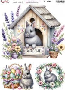 Pirinç Dekopaj Kağıdı 30x42cm PT-4280