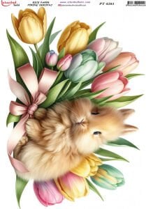 Pirinç Dekopaj Kağıdı 30x42cm PT-4281