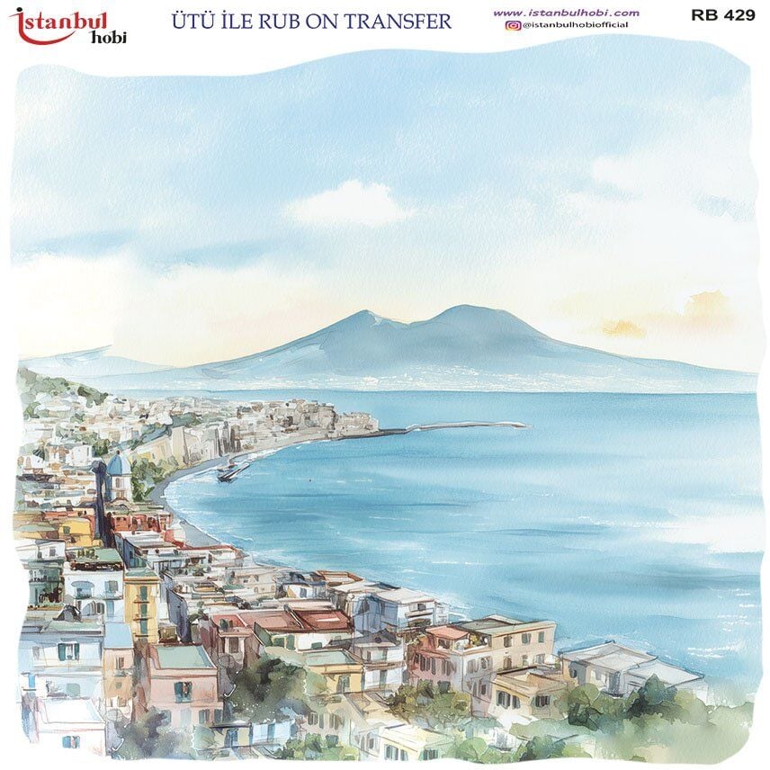 Ütü İle Rub On Transfer 30x30cm RB429