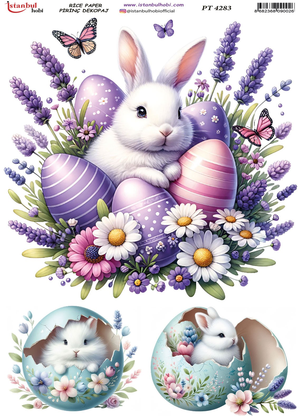 Pirinç Dekopaj Kağıdı 30x42cm PT-4283