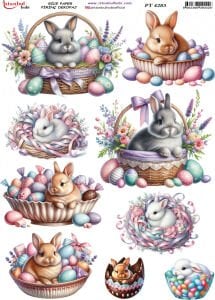 Pirinç Dekopaj Kağıdı 30x42cm PT-4285