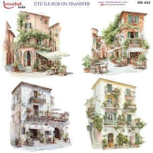 Ütü İle Rub On Transfer 30x30cm RB433