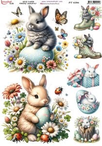 Pirinç Dekopaj Kağıdı 30x42cm PT-4286