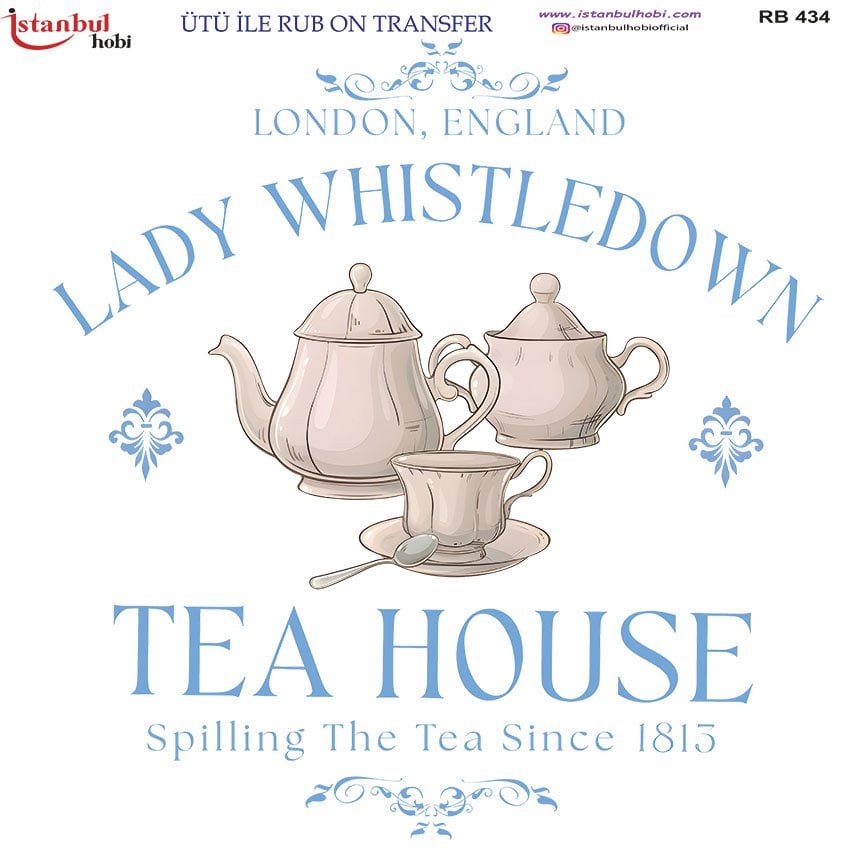 Ütü İle Rub On Transfer 30x30cm RB434