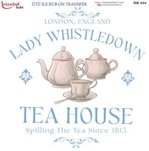 Ütü İle Rub On Transfer 30x30cm RB434