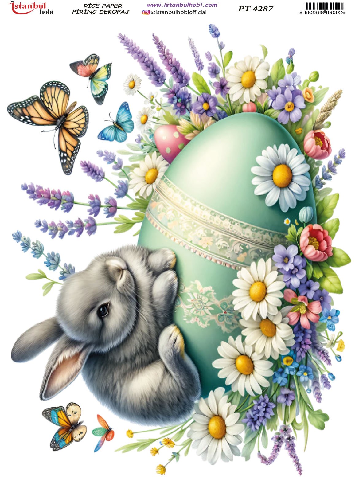 Pirinç Dekopaj Kağıdı 30x42cm PT-4287