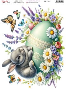 Pirinç Dekopaj Kağıdı 30x42cm PT-4287