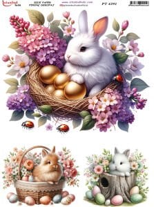 Pirinç Dekopaj Kağıdı 30x42cm PT-4291