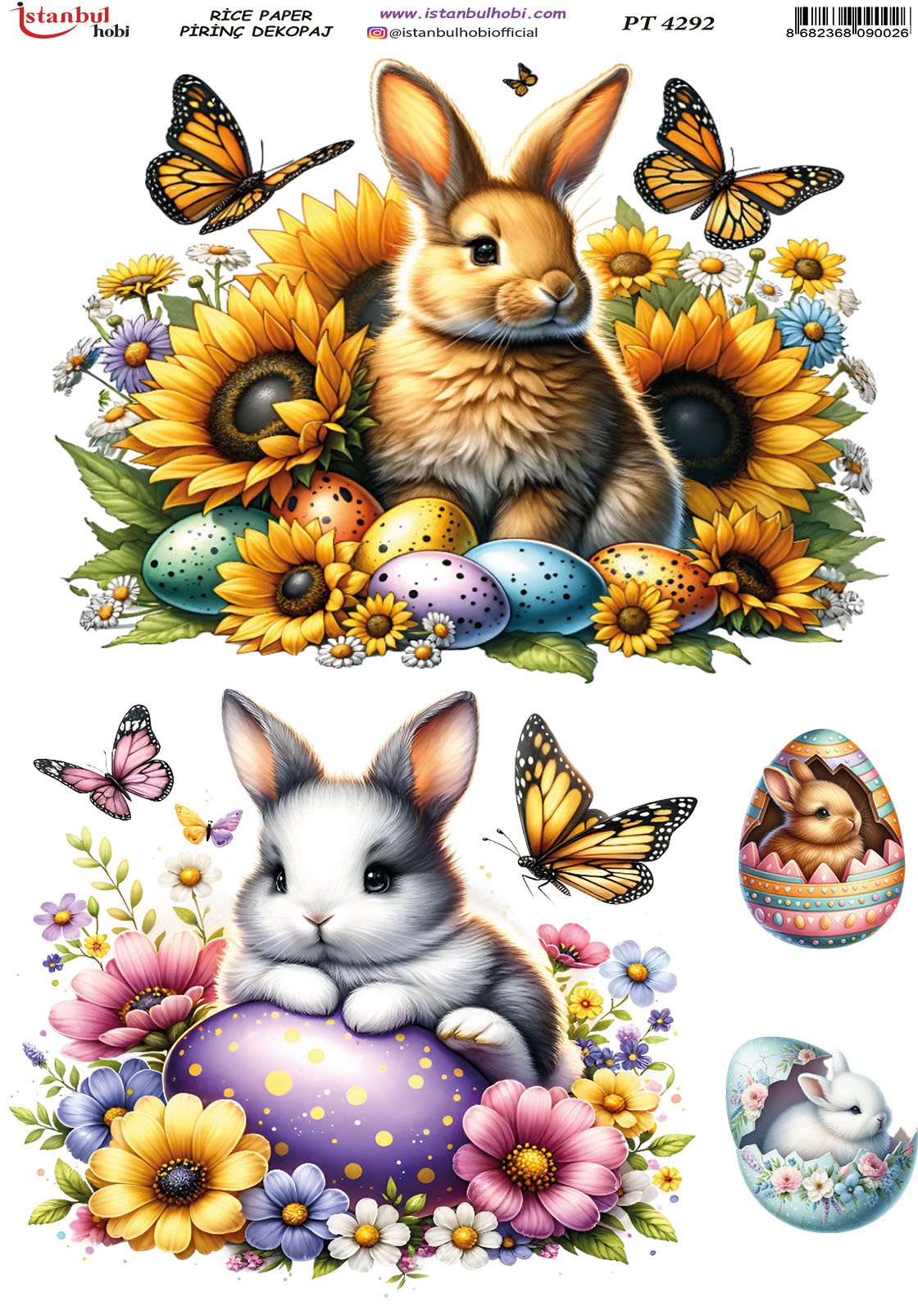 Pirinç Dekopaj Kağıdı 30x42cm PT-4292