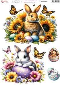 Pirinç Dekopaj Kağıdı 30x42cm PT-4292