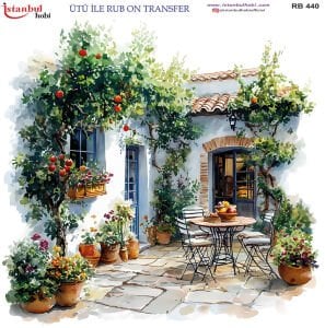 Ütü İle Rub On Transfer 30x30cm RB440
