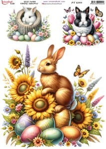 Pirinç Dekopaj Kağıdı 30x42cm PT-4293