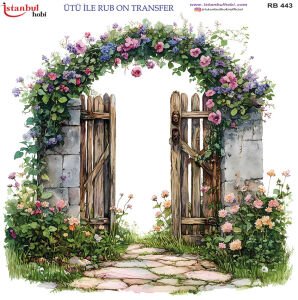Ütü İle Rub On Transfer 30x30cm RB443