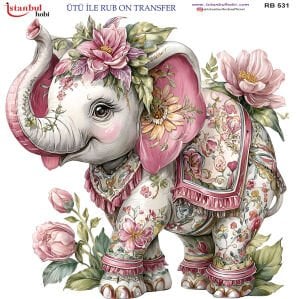 Ütü İle Rub On Transfer 30x30cm RB531